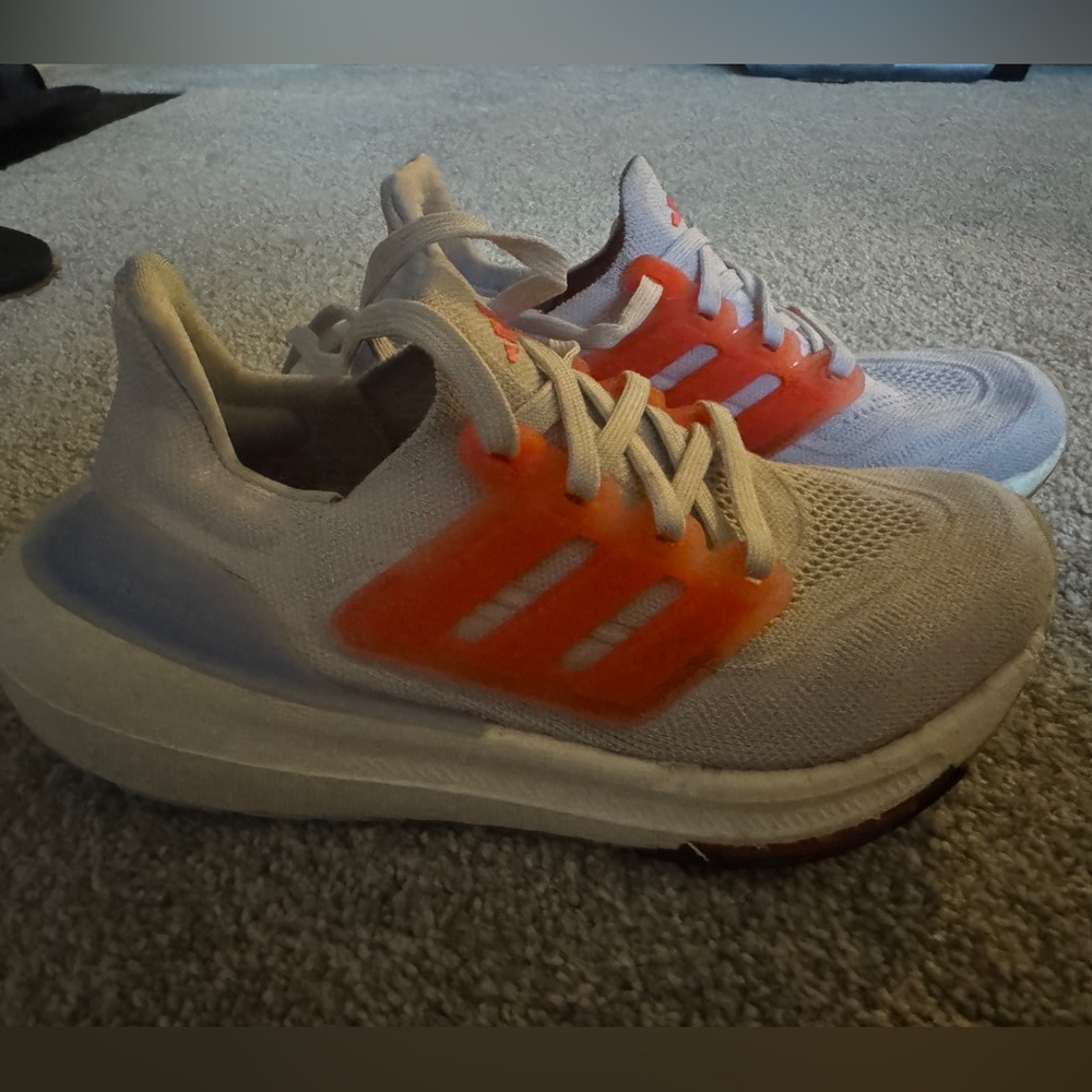 Adidas ultra boosts Kids Sneakers - White and Orange